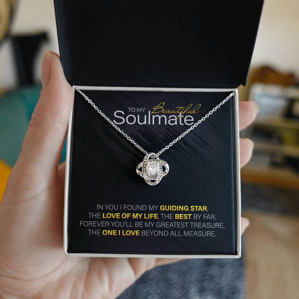 For Your Beautiful Soulmate: Love Knot Necklace to Melt Her Heart