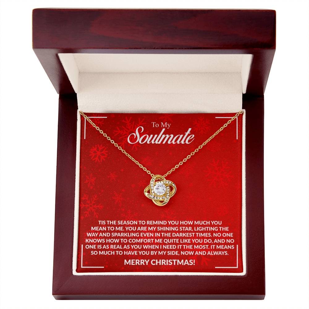 Best gift for your Soulmate this Holiday Season: Forever Love Knot Necklace