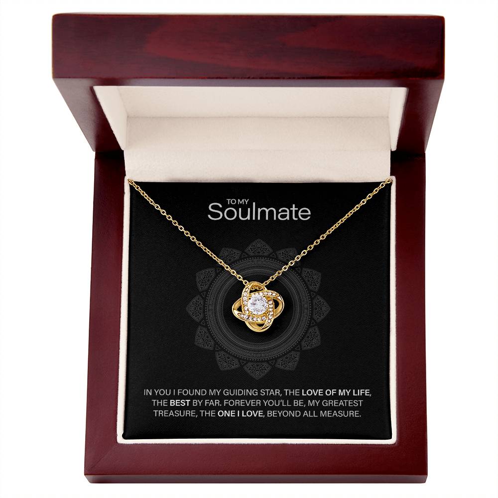 Best Gift for Soulmate: Love Knot Necklace to Melt Their Heart [Dark]