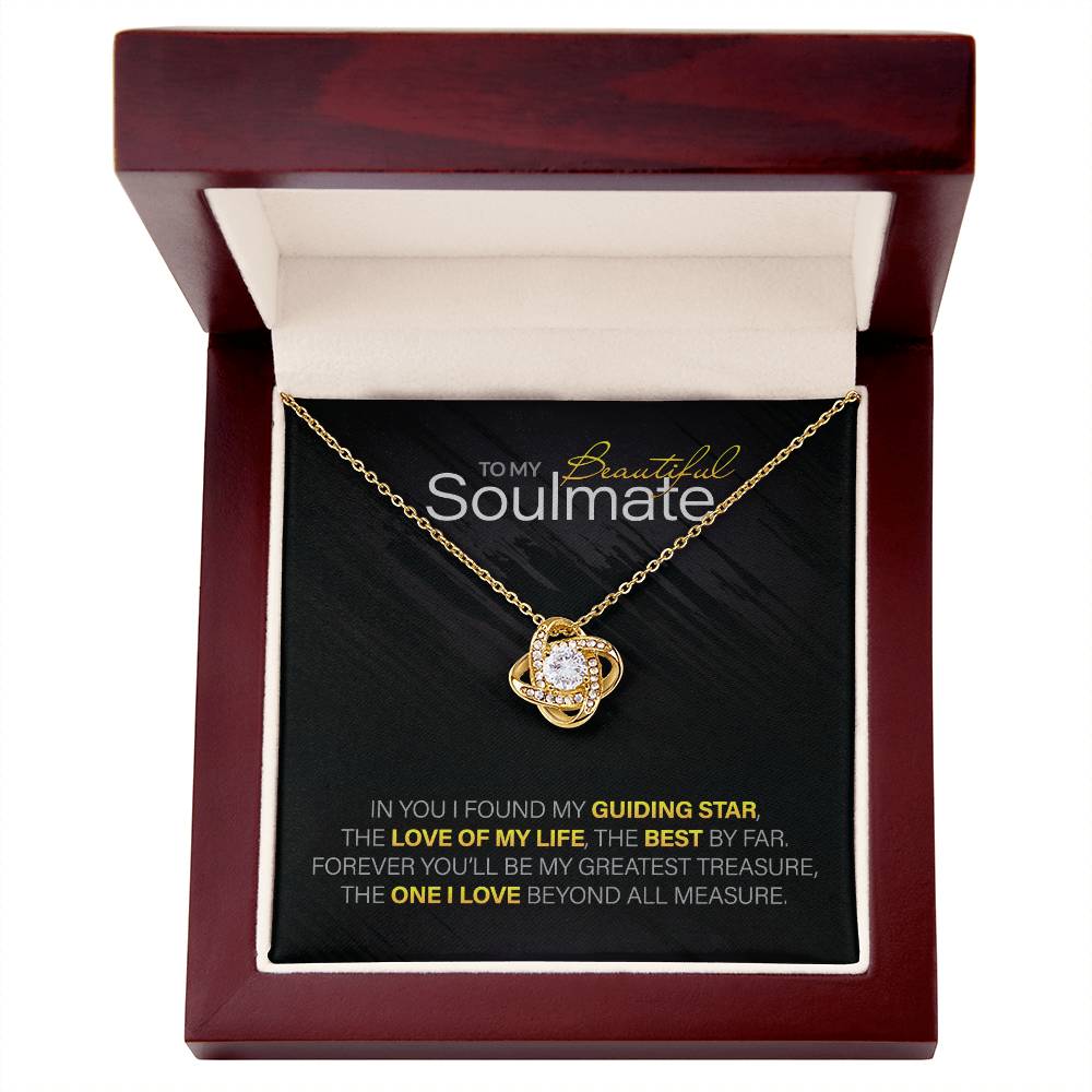 For Your Beautiful Soulmate: Love Knot Necklace to Melt Her Heart