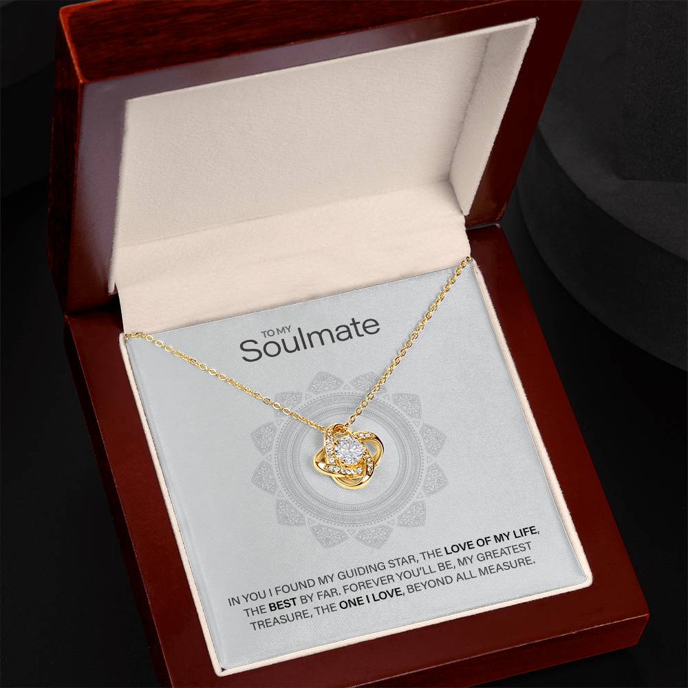 Best Gift for Soulmate: Love Knot Necklace to Melt Their Heart [Light]