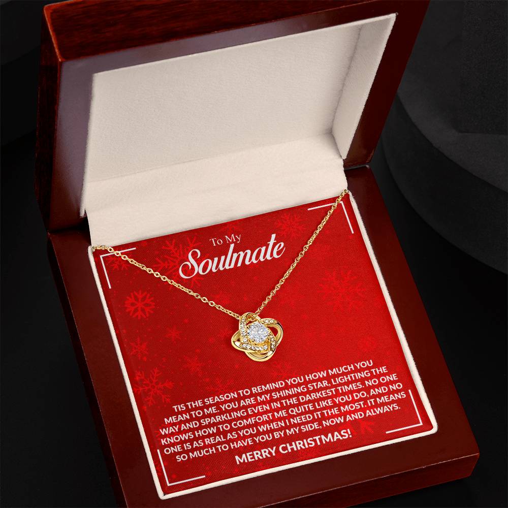 Best gift for your Soulmate this Holiday Season: Forever Love Knot Necklace