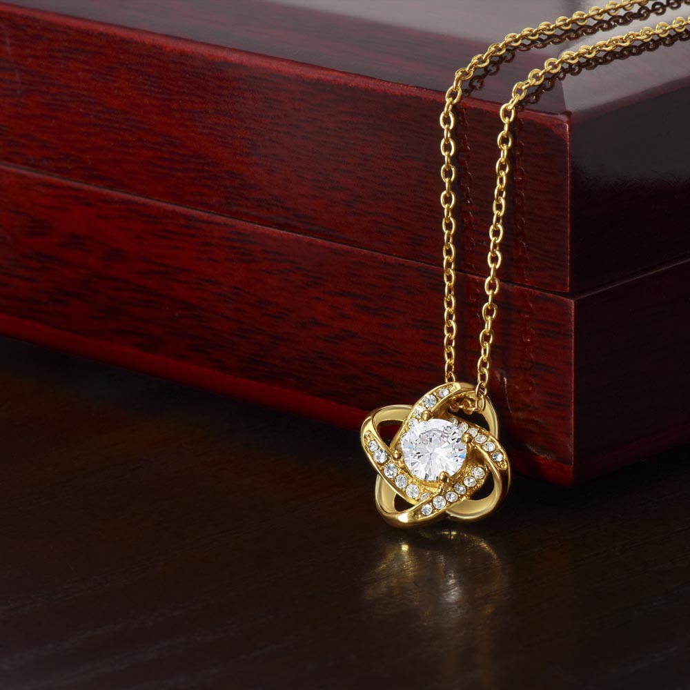 Best gift for your Soulmate this Holiday Season: Forever Love Knot Necklace