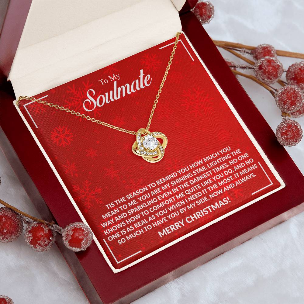 Best gift for your Soulmate this Holiday Season: Forever Love Knot Necklace