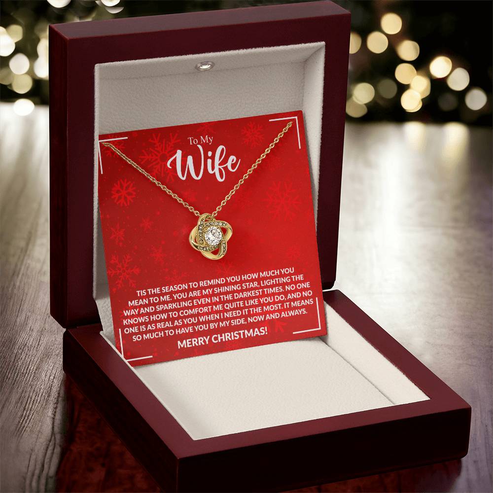 Best gift for your Wife this Holiday Season: Forever Love Knot Necklace