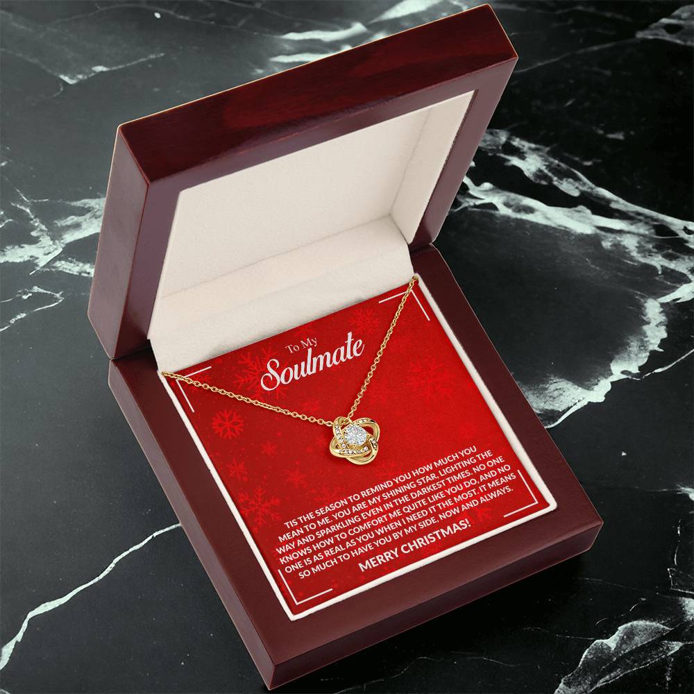 Best gift for your Soulmate this Holiday Season: Forever Love Knot Necklace