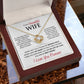 Best Gift for Your Wife: Love You Forever Love Knot Necklace to Melt Her Heart