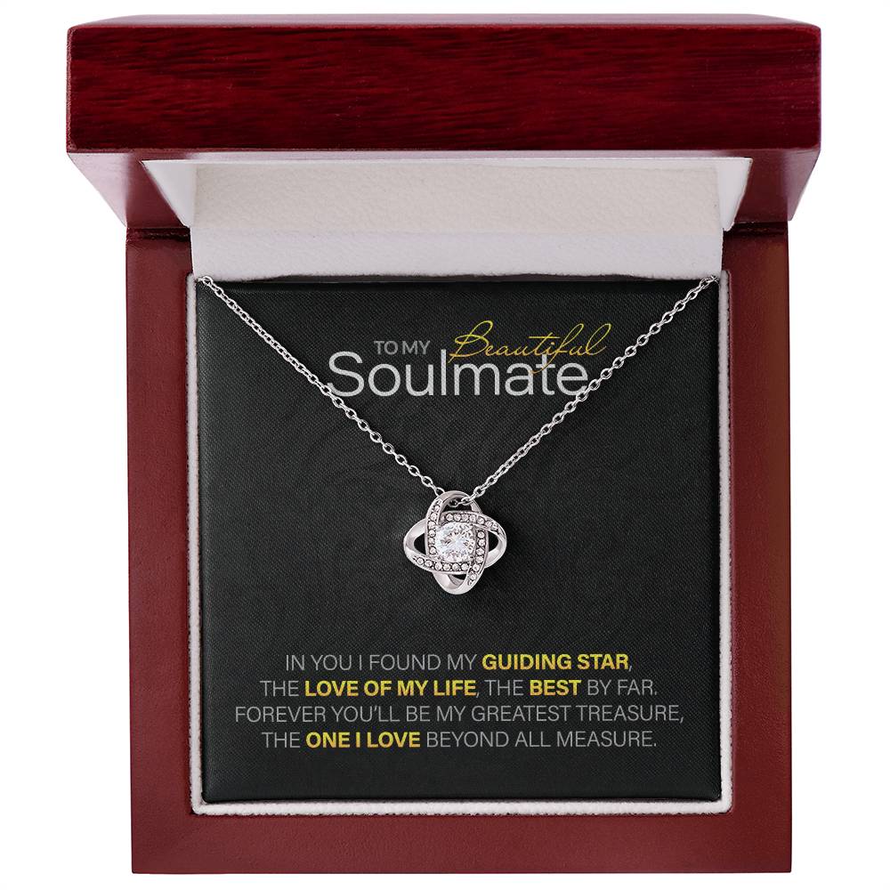 For Your Beautiful Soulmate: Love Knot Necklace to Melt Her Heart