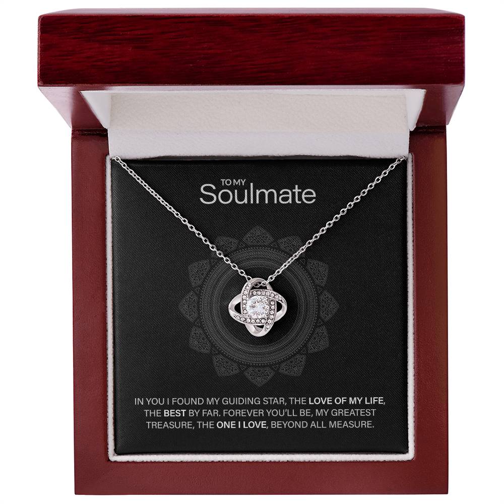 Best Gift for Soulmate: Love Knot Necklace to Melt Their Heart [Dark]