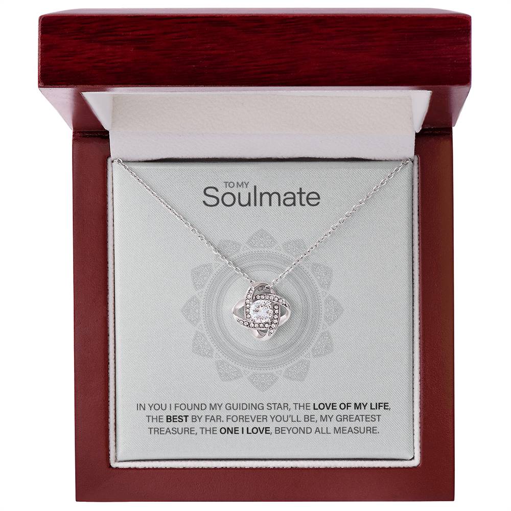 Best Gift for Soulmate: Love Knot Necklace to Melt Their Heart [Light]