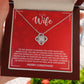 Best gift for your Wife this Holiday Season: Forever Love Knot Necklace