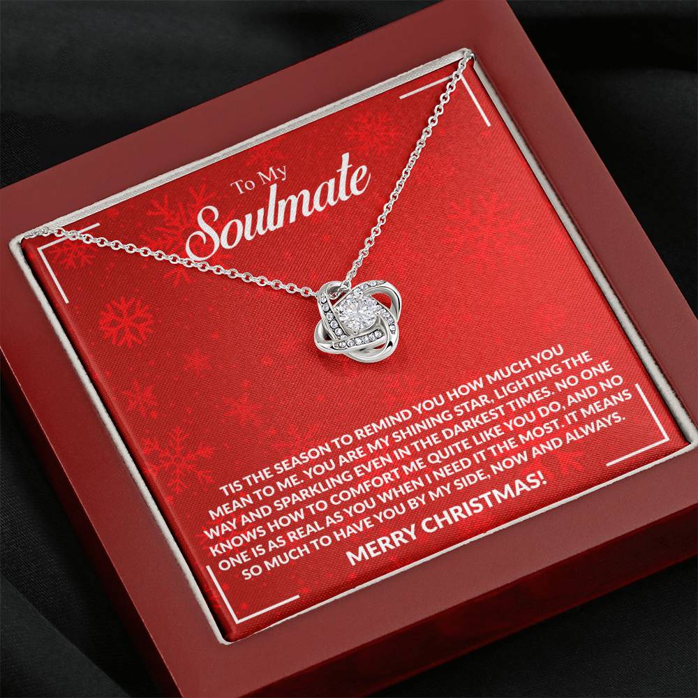 Best gift for your Soulmate this Holiday Season: Forever Love Knot Necklace