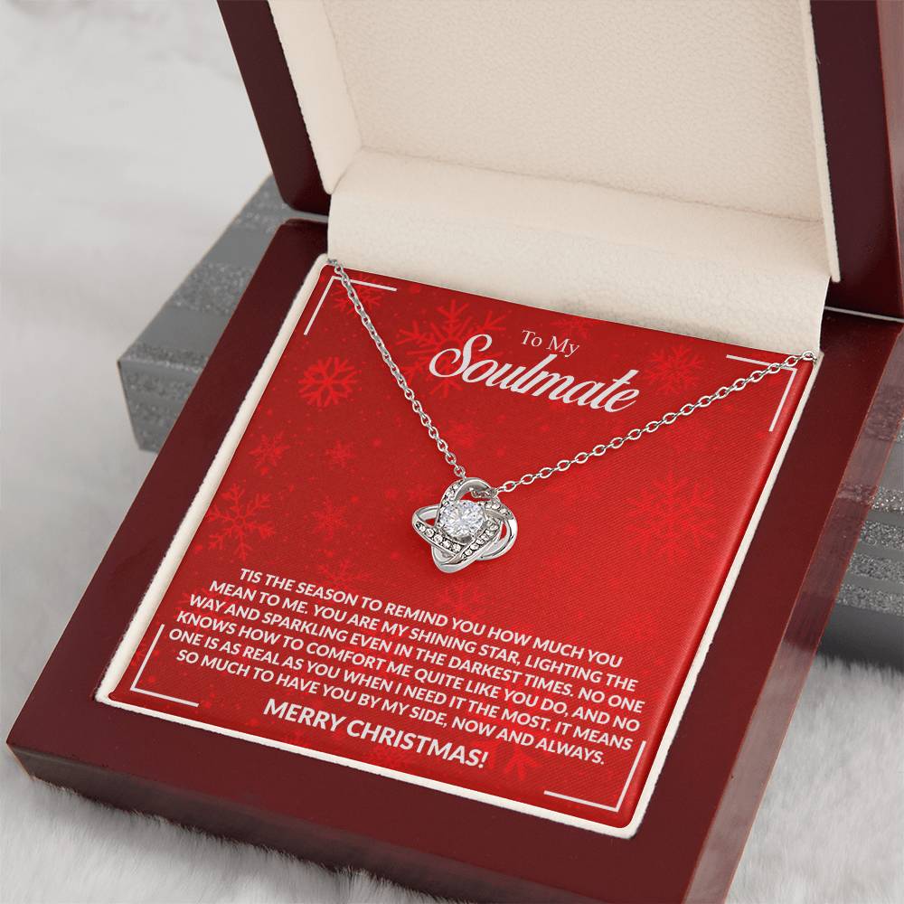 Best gift for your Soulmate this Holiday Season: Forever Love Knot Necklace