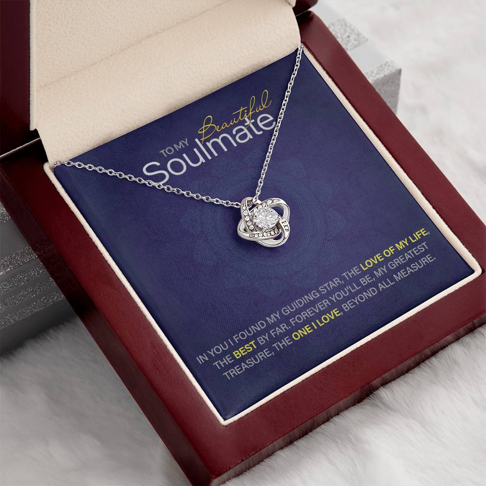 For Your Beautiful Soulmate: Love Knot Necklace to Melt Her Heart