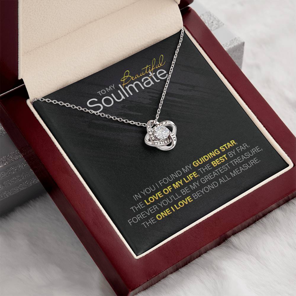 For Your Beautiful Soulmate: Love Knot Necklace to Melt Her Heart