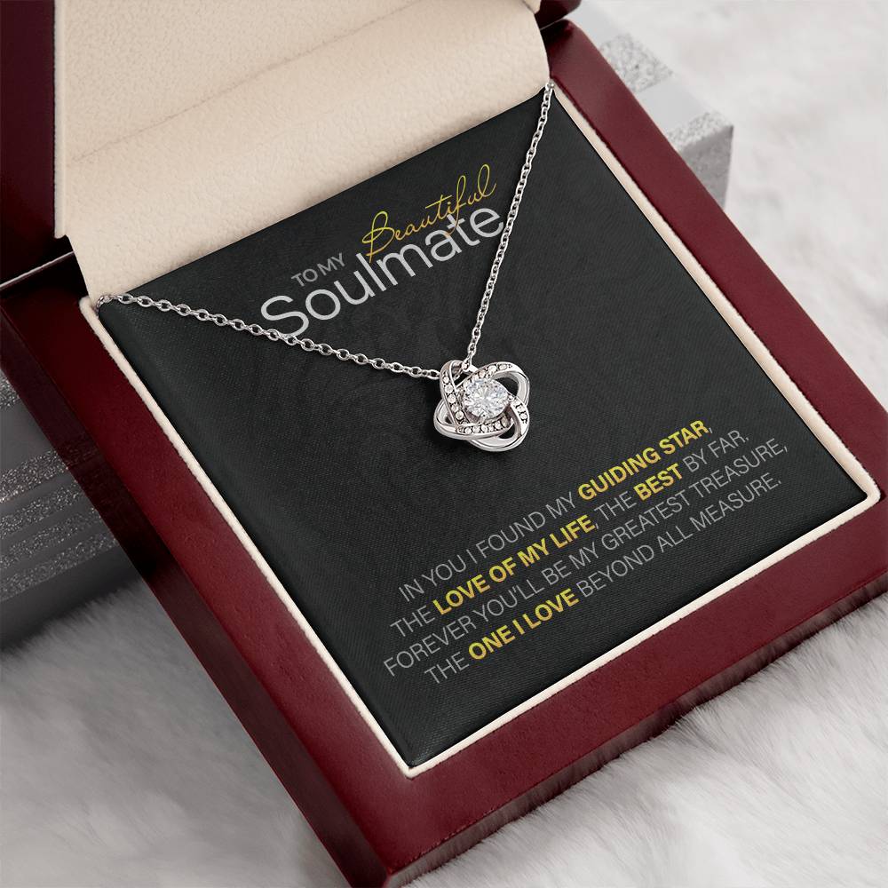 For Your Beautiful Soulmate: Love Knot Necklace to Melt Her Heart