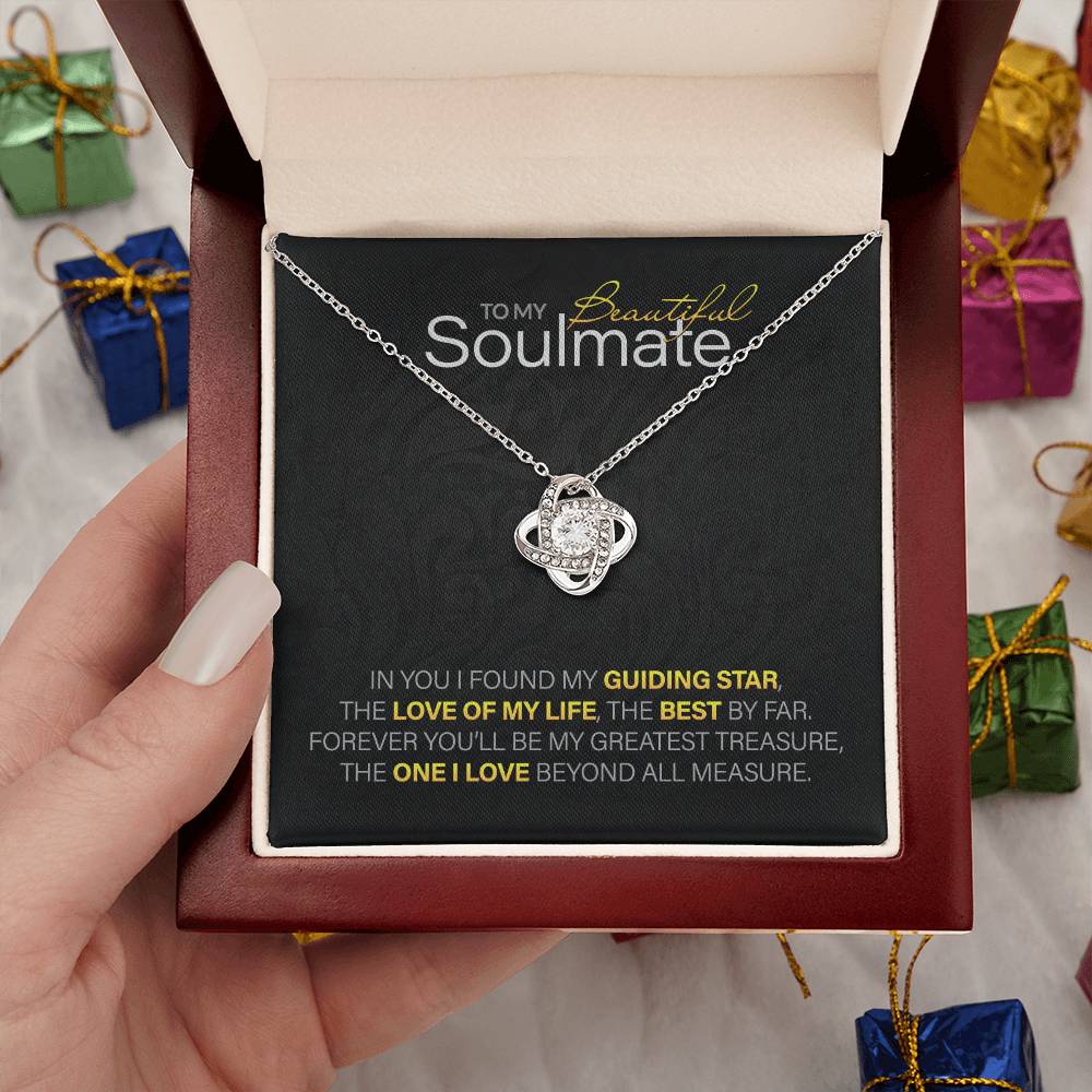 For Your Beautiful Soulmate: Love Knot Necklace to Melt Her Heart