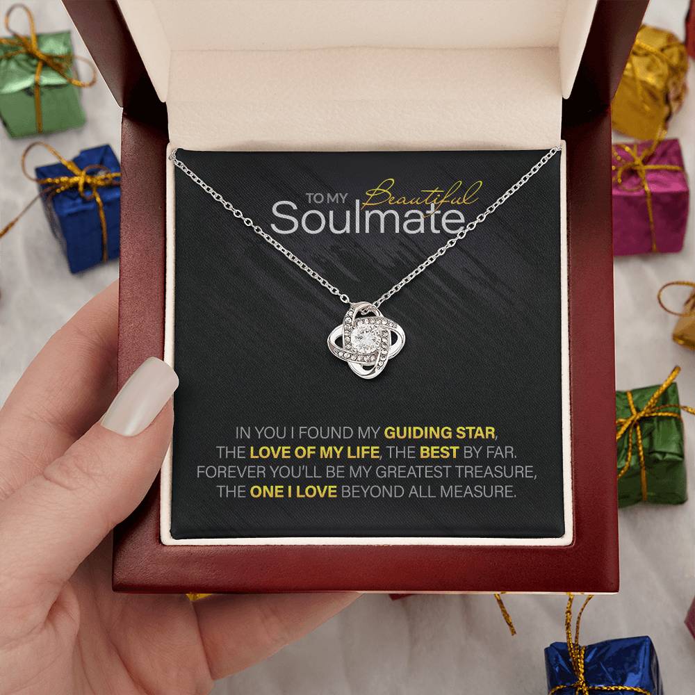 For Your Beautiful Soulmate: Love Knot Necklace to Melt Her Heart