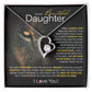 Best Gift for Daughter: Forever Love Heart Necklace to Encourage Your Daughter's Heart