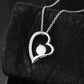 Best Gift for Wife: Meaningful Heart Pedant Necklace to Melt Her Heart [Dark]