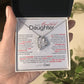 Best Gift for Daughter: Dad’s Forever Love Heart Necklace to Encourage Her Heart [Light]