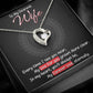Best Gift for Wife: Meaningful Heart Pedant Necklace to Melt Her Heart [Dark]