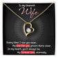 Best Gift for Wife: Meaningful Heart Pedant Necklace to Melt Her Heart [Dark]