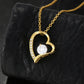 Best Gift for Wife: Meaningful Heart Pedant Necklace to Melt Her Heart [Dark]